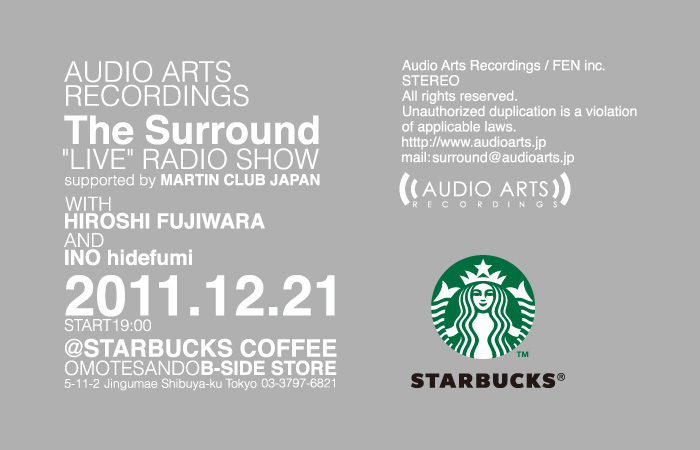 The Surround &quot;LIVE&quot; RADIO SHOW