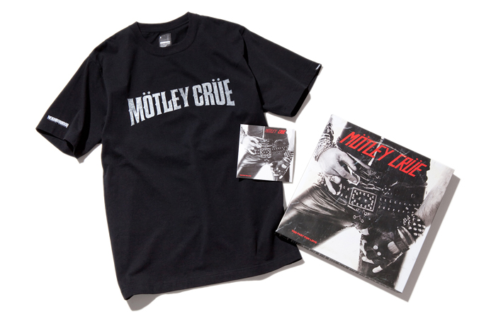 NEIGHBORHOOD×MOTLEY CRUE：「モトリークルー」デビュー30周年を記念したスペシャルボックスセット｜NEWS  -FASHION-｜honeyee.com Web Magazine