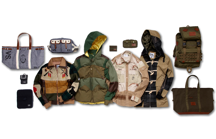 DRxRomanelli × HEAD PORTER "ARMY vs NAVY collection"