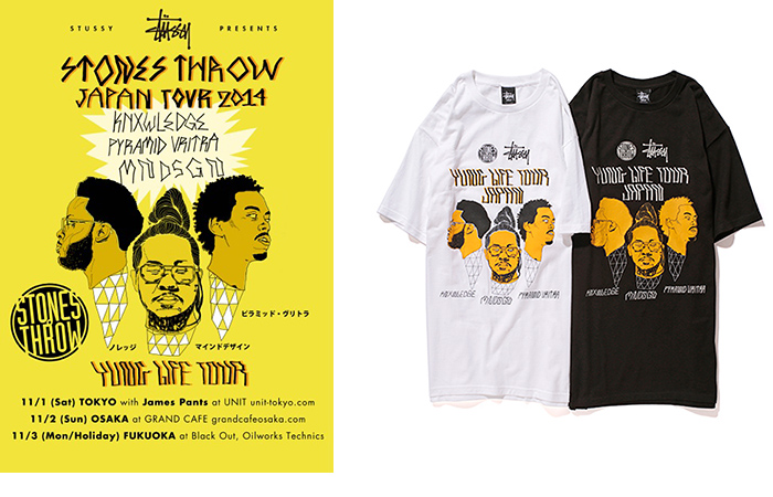 Stussy presents Stones Throw Japan Tour 2014-Yung Life Tour-
