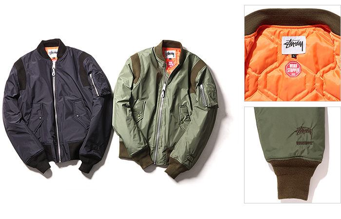 STUSSY × WINDSTOPPER&reg; products
