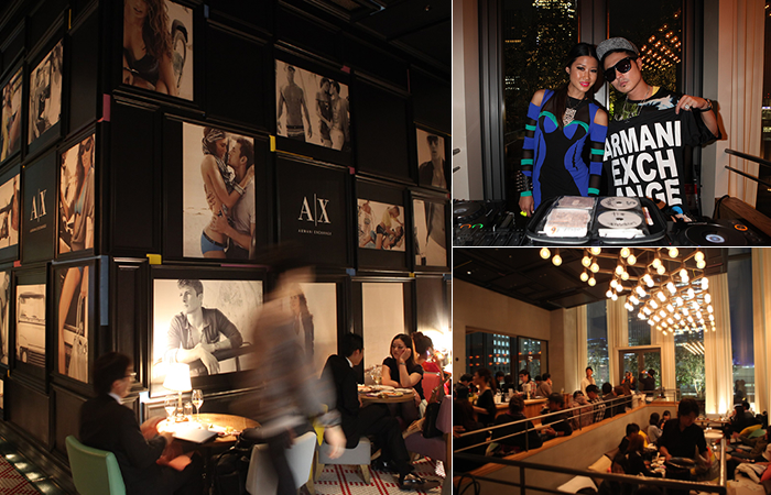 A|X Armani Exchange Tokyo Lounge