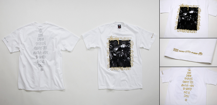 STUSSY×NITRO MICROPHONE UNDERGROUND TEE SHIRT