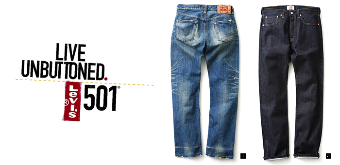 Levi's&reg; 501&reg; 2008 Model"LIVE UNBUTTONED"